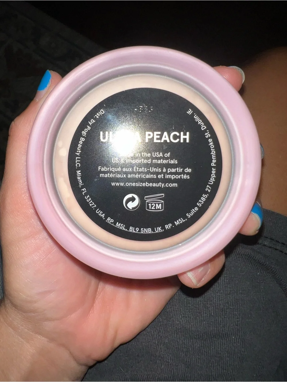 ONE/SIZE Ultimate Setting Powder - ultra peach NWT